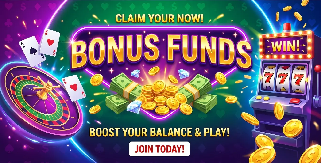 Iwild casino bonus funds