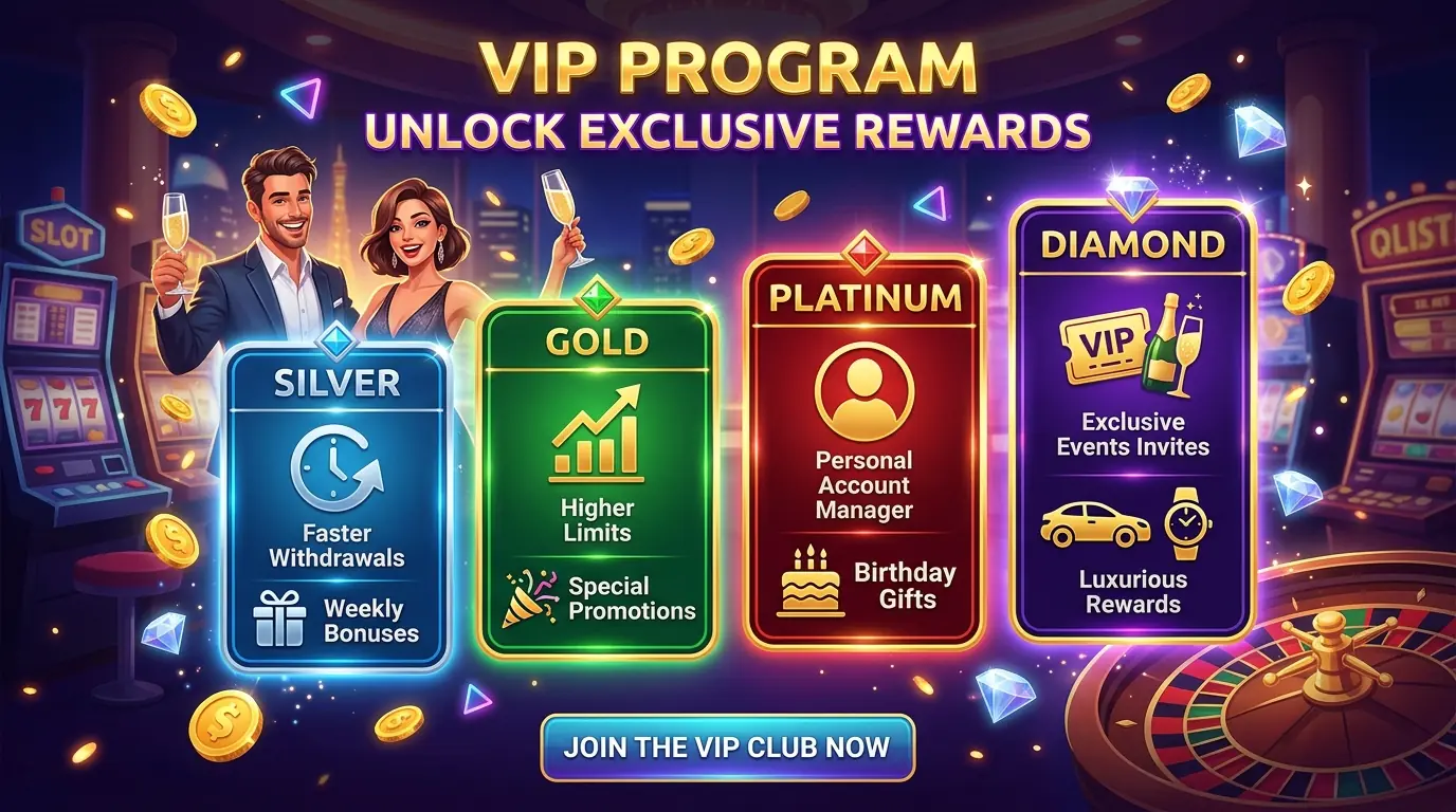 Iwild casino VIP program